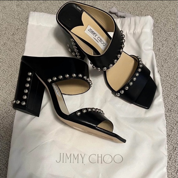 Jimmy Choo Shoes - Authentic Jimmy Choo studded heels
